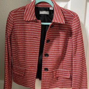 Liz Claiborne Plaid Blazer